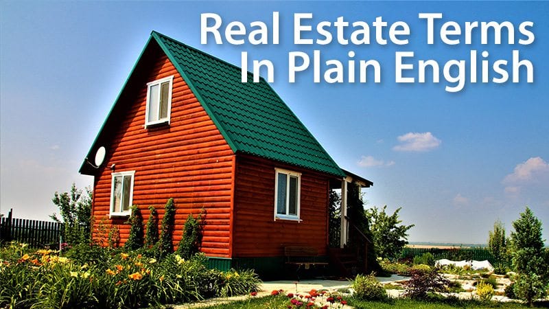 real estate lingo real estate lingo