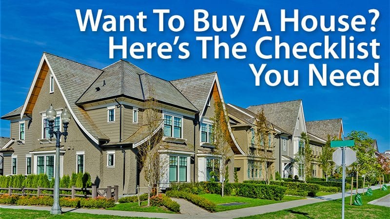 when you buy a house what do i need