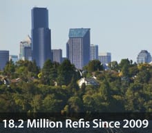 18.2 million refinances since April 2009