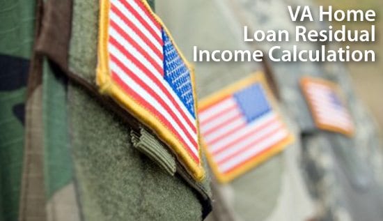VA Mortgage: Residual Income Guidelines For All 50 States