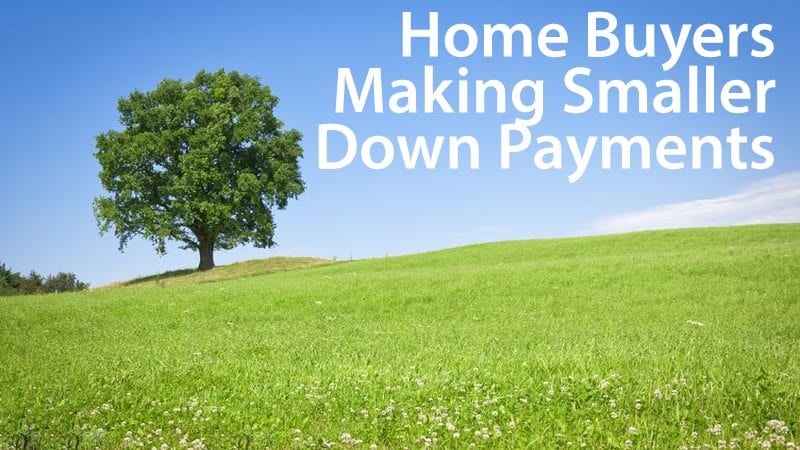 Ellie Mae: Home buyers are making smaller down payments