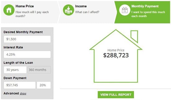 Mortgage calculator