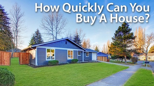 How long does it take to buy a house 