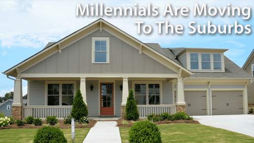 Millennials are moving to the suburbs in bigger cars