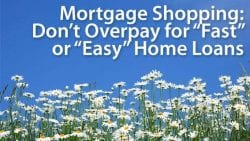 how to shop for a mortgage
