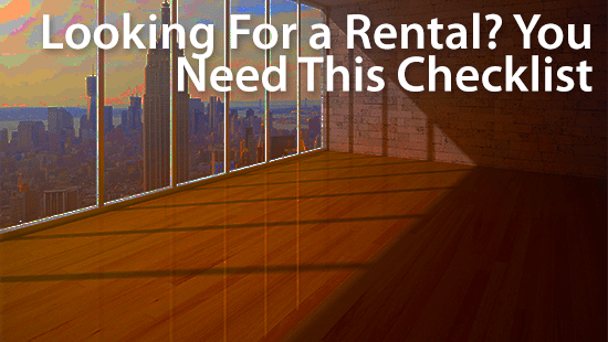 apartment checklist
